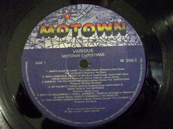 Various : A Motown Christmas (2xLP, Comp)