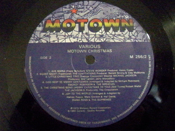 Various : A Motown Christmas (2xLP, Comp)