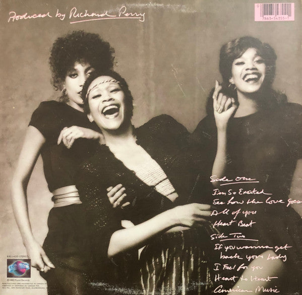 Pointer Sisters : So Excited! (LP, Album)