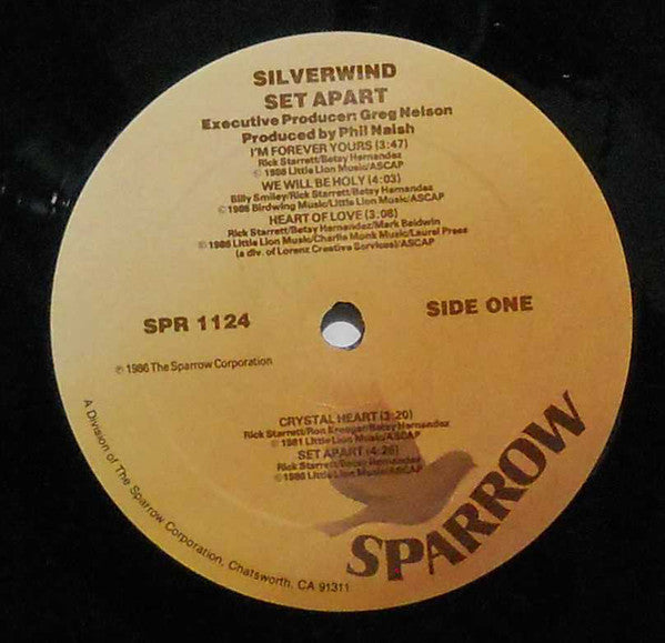 Silverwind : Set Apart (LP, Album)