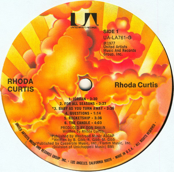 Rhoda Curtis : Rhoda Curtis (LP, Album)