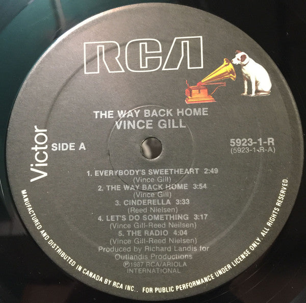 Vince Gill : The Way Back Home (LP, Album)