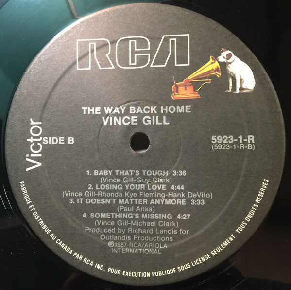 Vince Gill : The Way Back Home (LP, Album)