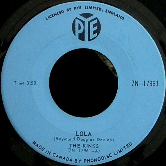 The Kinks : Lola (7", Single)