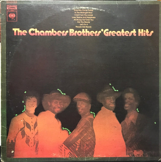 The Chambers Brothers : The Chambers Brothers' Greatest Hits (LP, Comp, RE)