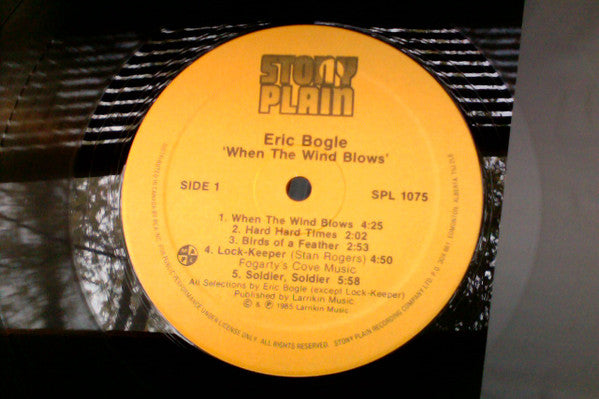 Eric Bogle With John Munro And Brent Miller : When The Wind Blows (LP, Album)