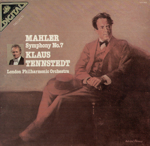 Gustav Mahler - Klaus Tennstedt / London Philharmonic Orchestra : Symphony No. 7 (2xLP, Album, Dig)