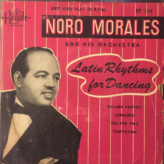 Noro Morales & His Orchestra : Tea For Two (7", EP, Red)