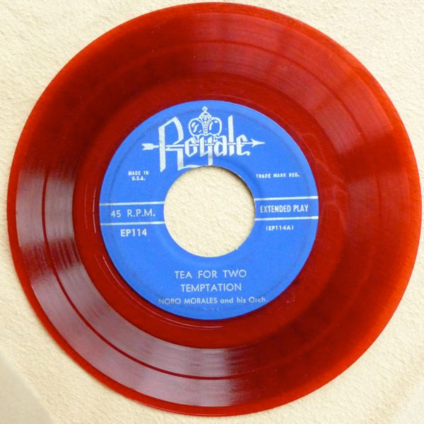 Noro Morales & His Orchestra : Tea For Two (7", EP, Red)