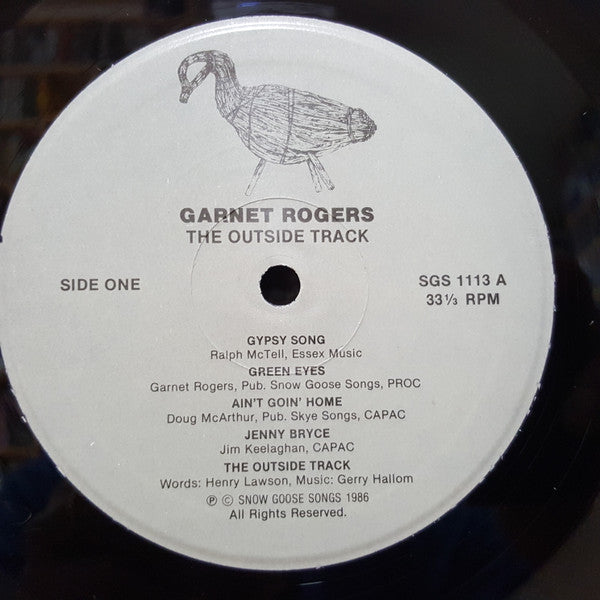 Garnet Rogers : The Outside Track (LP, Album)