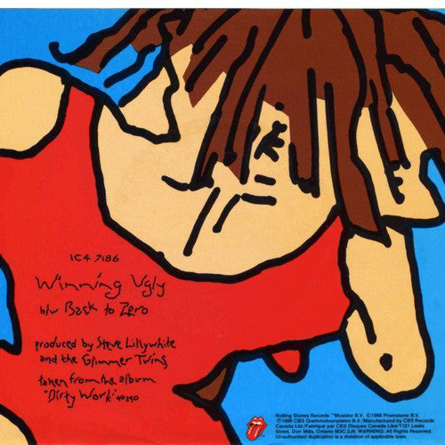 The Rolling Stones : Winning Ugly (7", Single)