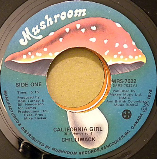 Chilliwack : California Girl (7", Single)