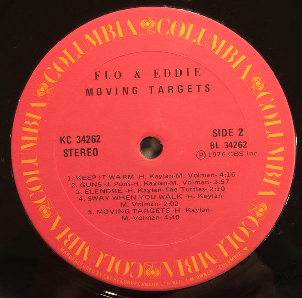 Flo And Eddie* : Moving Targets (LP, Album)