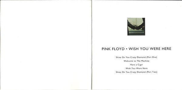 Pink Floyd : Wish You Were Here (CD, Album, RM)