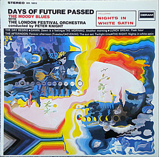 The Moody Blues : Days Of Future Passed (LP, Album, RE, Qua)