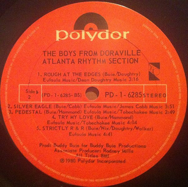 Atlanta Rhythm Section : The Boys From Doraville (LP, Album)