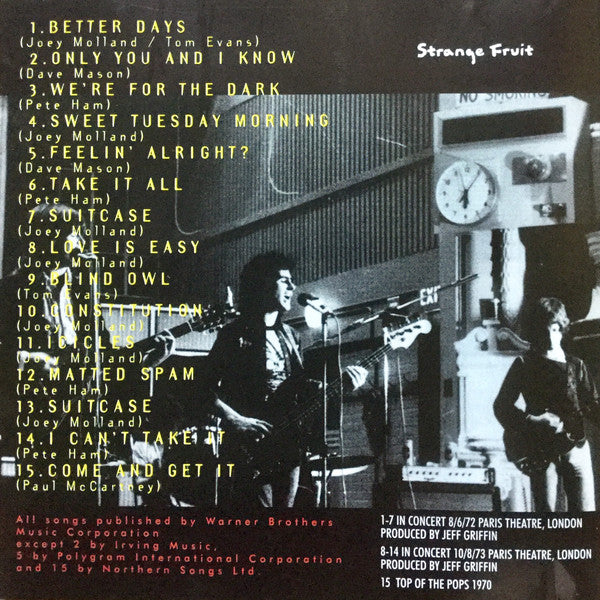 Badfinger : BBC In Concert 1972-3 (CD, Album)