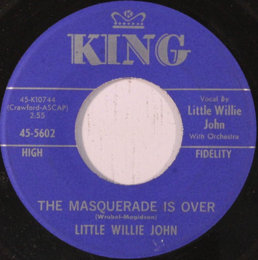 Little Willie John : The Masquerade Is Over / Katanga (7", Single)