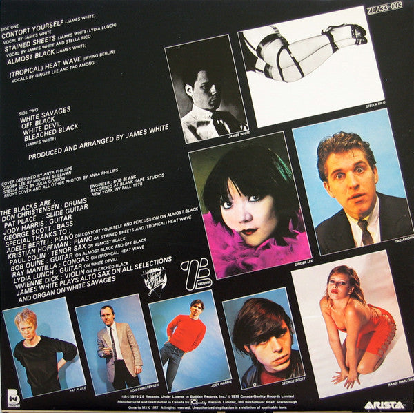 James White & The Blacks : Off White (LP, Album)