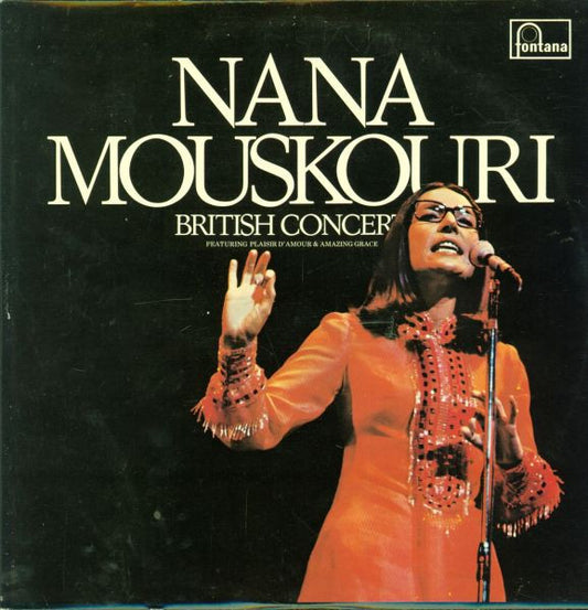 Nana Mouskouri : British Concert (2xLP, Gat)