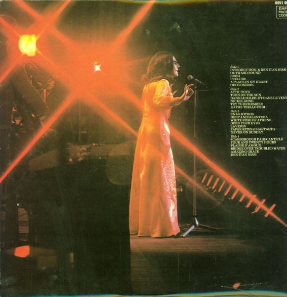 Nana Mouskouri : British Concert (2xLP, Gat)