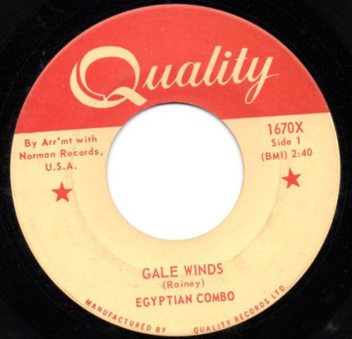 Egyptian Combo : Gale Winds (7", Single)