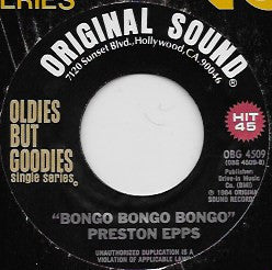 Preston Epps : Bongo Bongo Bongo / Bongo Rock (7", Single, RE)