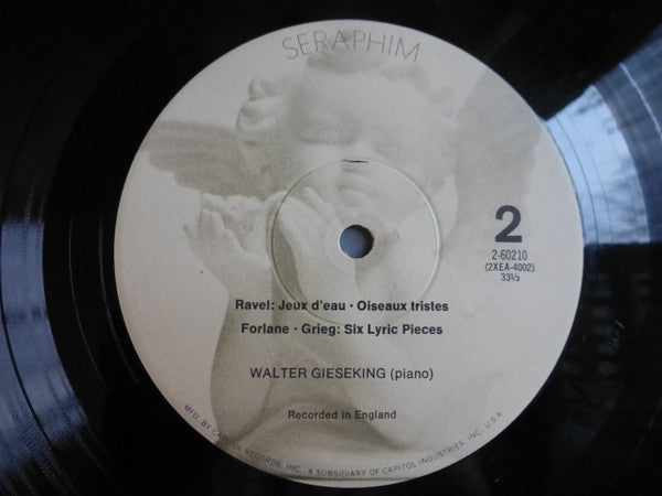 Walter Gieseking : Debussy • Ravel • Grieg (LP, Comp, Mono)