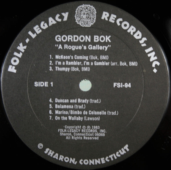 Gordon Bok : A Rogue's Gallery Of Songs For 12-String (LP, Album)