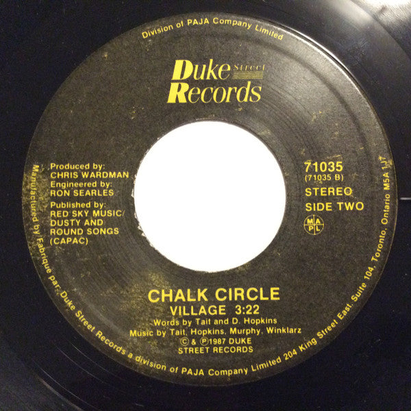 Chalk Circle : This Mourning (7")