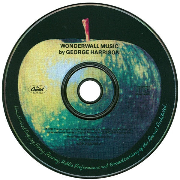 George Harrison : Wonderwall Music (CD, Album, RE, RM)