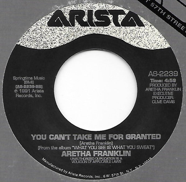 Aretha Franklin : Everyday People (7", Single)