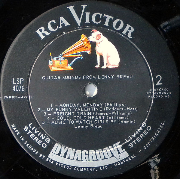 Lenny Breau : Guitar Sounds From Lenny Breau (LP, Album, Bla)