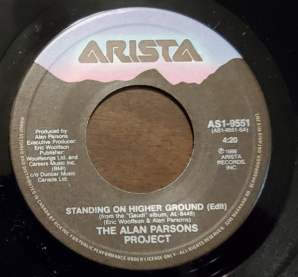 The Alan Parsons Project : Standing On Higher Ground (7")
