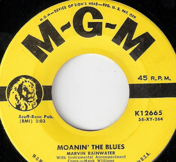 Marvin Rainwater : I Dig You Baby (7", Single)