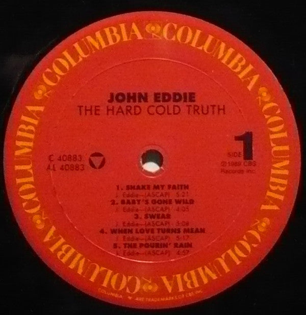 John Eddie : The Hard Cold Truth (LP, Album)