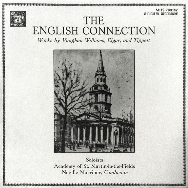 Ralph Vaughan Williams / Sir Edward Elgar / Sir Michael Tippett / The Academy Of St. Martin-in-the-Fields, Sir Neville Marriner : The English Connection (LP, RE)