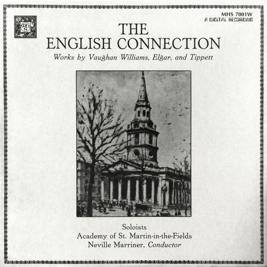Ralph Vaughan Williams / Sir Edward Elgar / Sir Michael Tippett / The Academy Of St. Martin-in-the-Fields, Sir Neville Marriner : The English Connection (LP, RE)