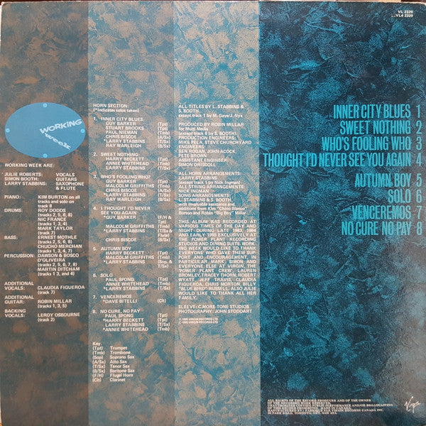 Working Week : Working Nights (LP, Album)