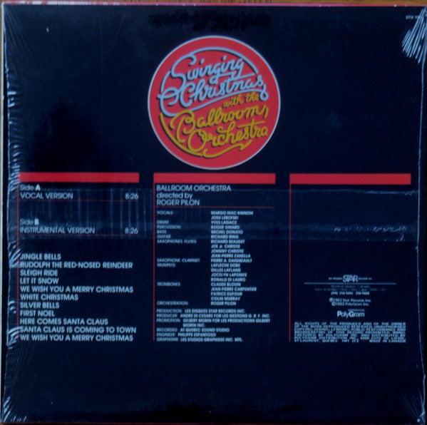 Ballroom Orchestra : Swinging Christmas With The Ballroom Orchestra (12", Maxi)