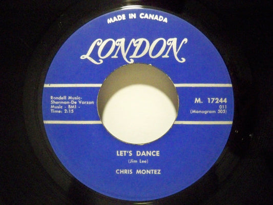 Chris Montez : Let's Dance (7", Single)