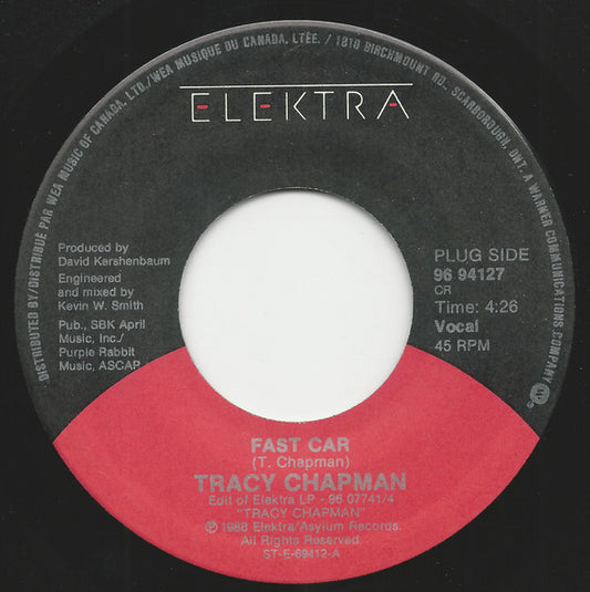 Tracy Chapman : Fast Car (7")