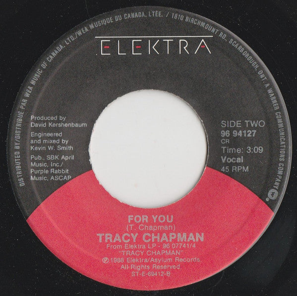 Tracy Chapman : Fast Car (7")