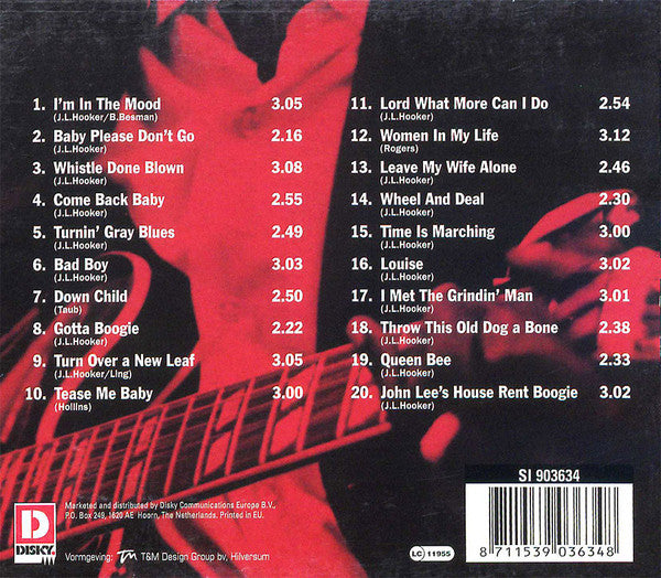 John Lee Hooker : Blues (CD, Comp)