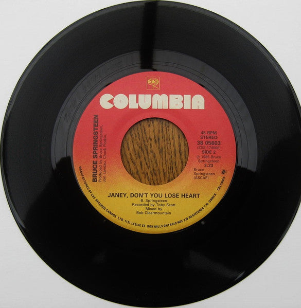 Bruce Springsteen : I'm Goin' Down / Janey, Don't You Lose Heart (7", Single)