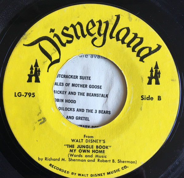 Unknown Artist : The Bare Necessities / My Own Home (7", Styrene, All)