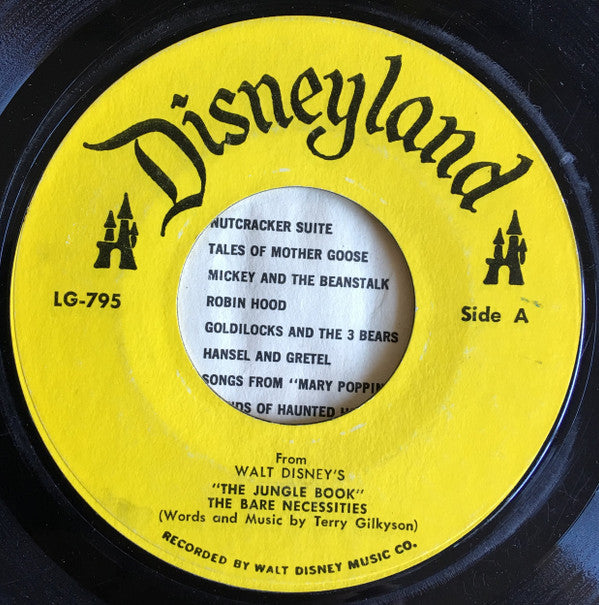 Unknown Artist : The Bare Necessities / My Own Home (7", Styrene, All)