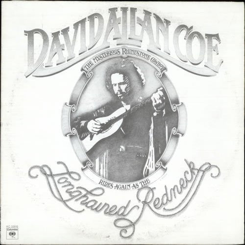 David Allan Coe : Longhaired Redneck (LP, Album)