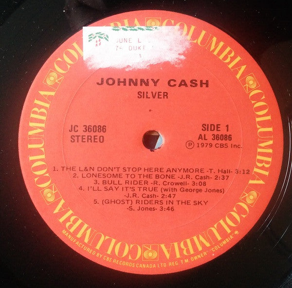 Johnny Cash : Silver (LP, Album)