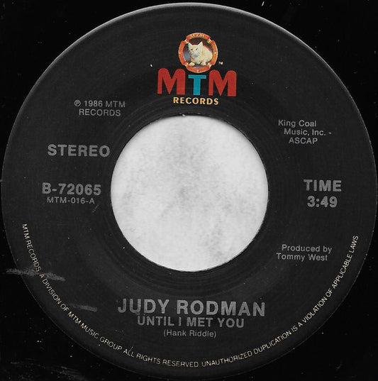 Judy Rodman : Until I Met You (7", Single)